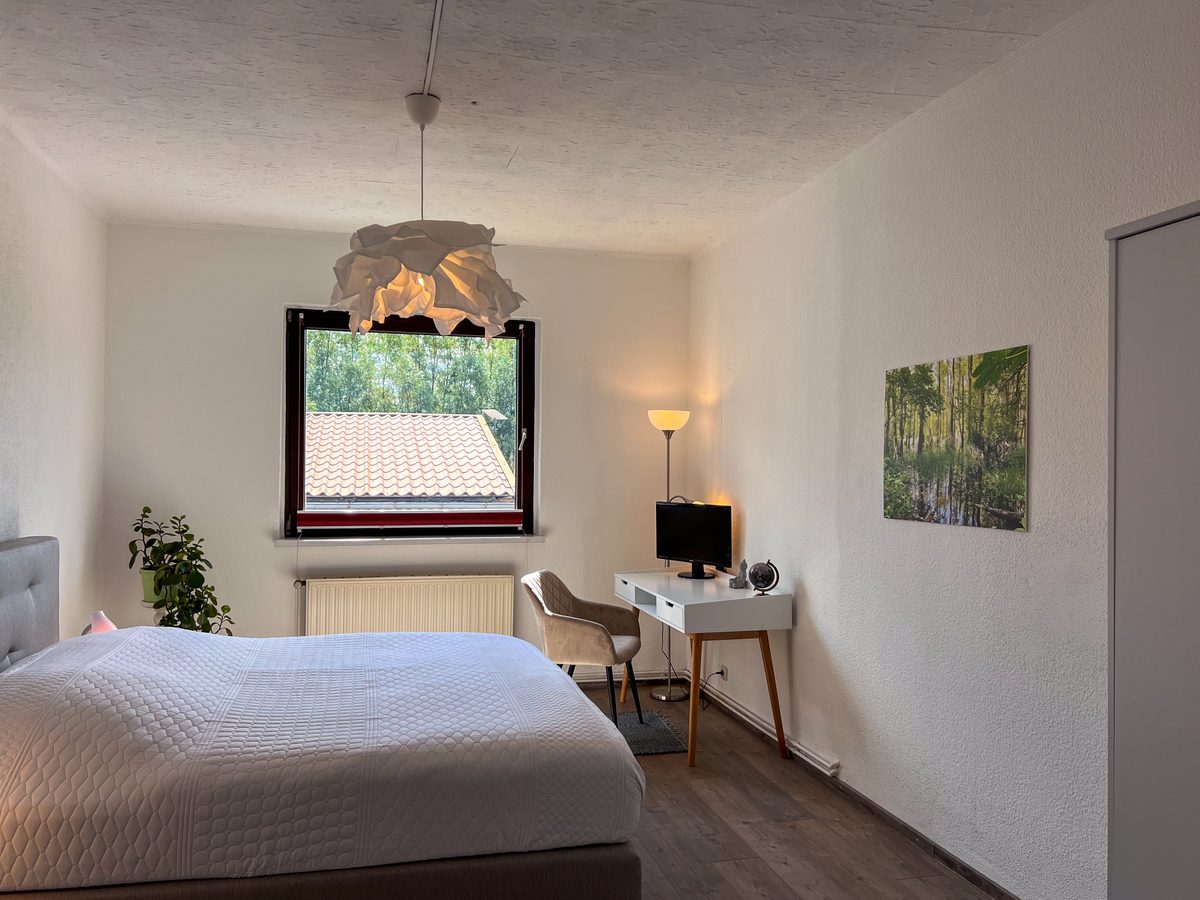 Doppelzimmer mit Gartenblick
