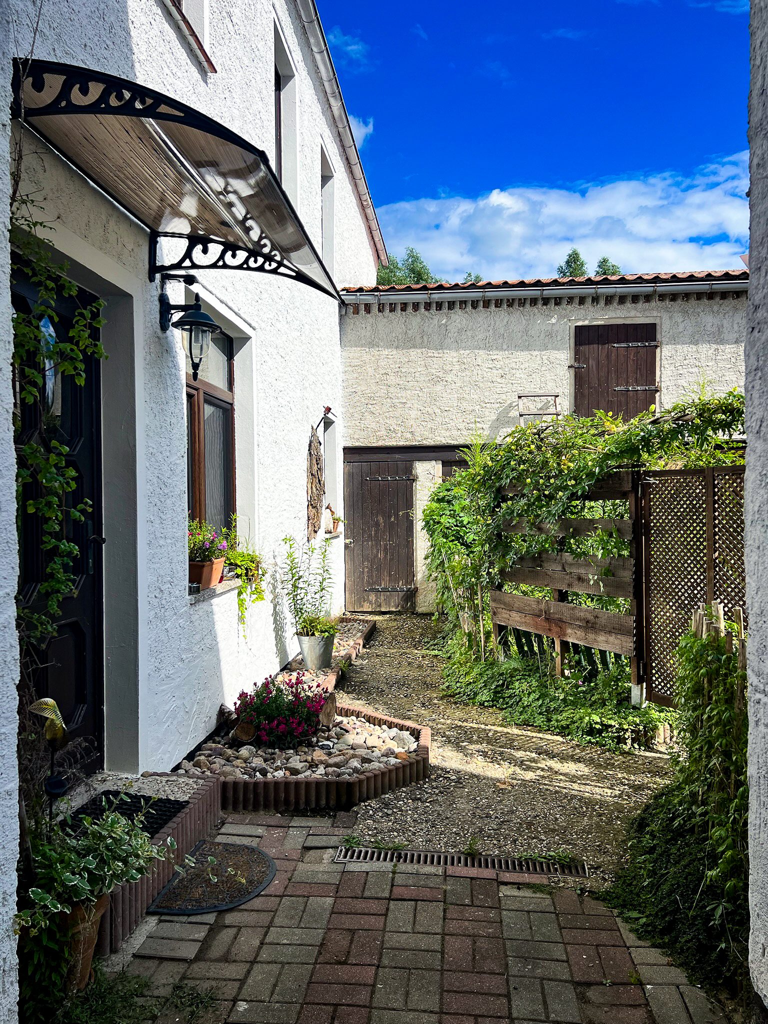 Ferienhaus mit Garten